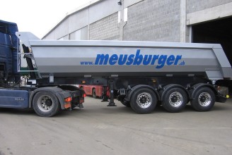 Meusburger SK-345 22m3 Самосвальный полуприцеп